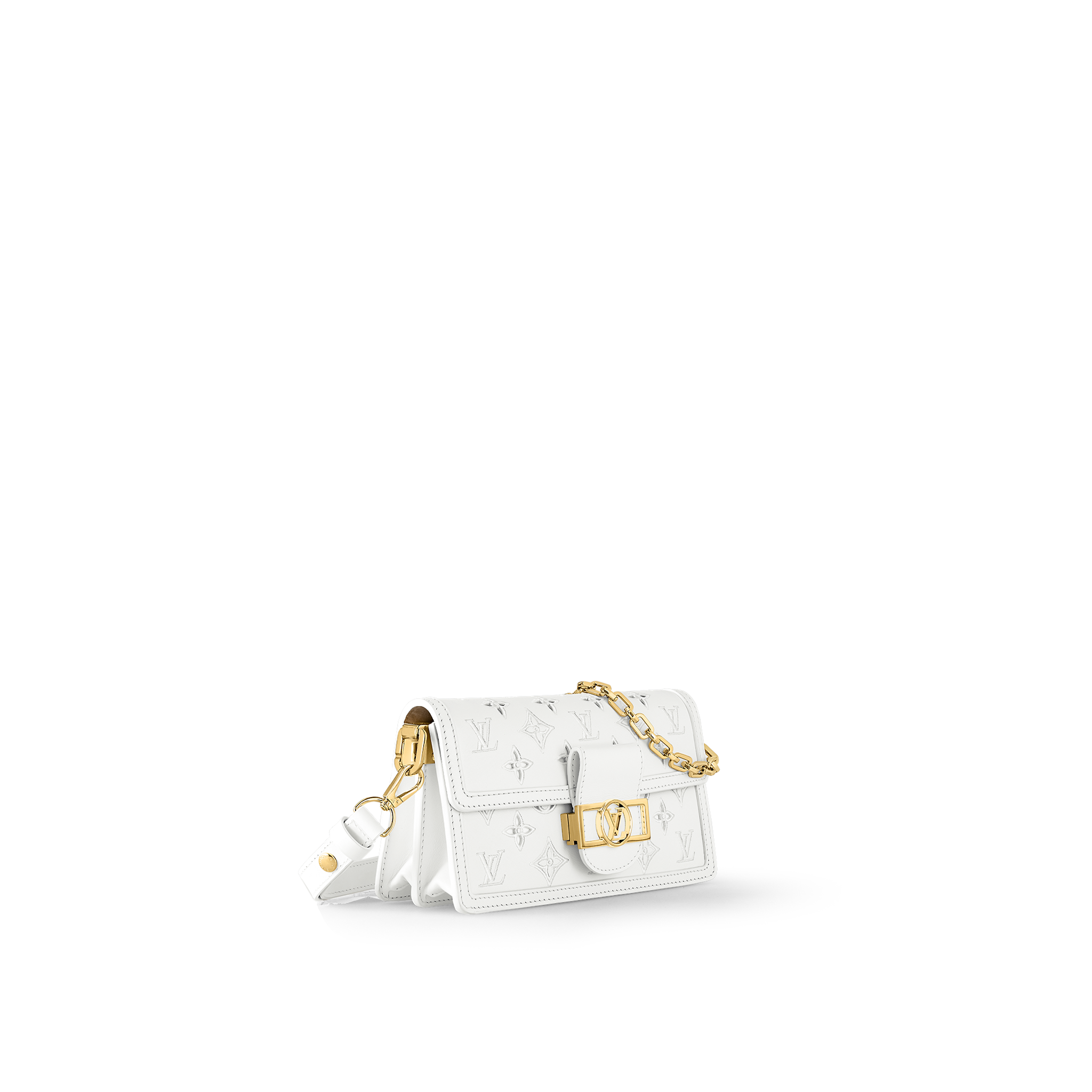 Louis Vuitton Dauphine East West M20739 White 
