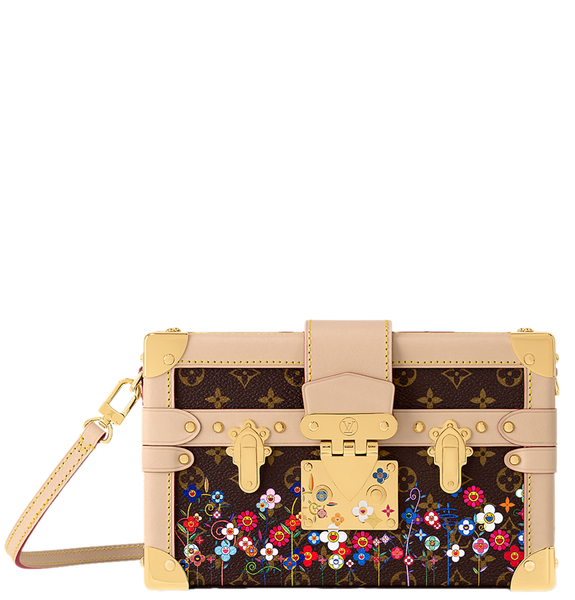  Túi Nữ Louis Vuitton LV x TM Petite Malle Bag 'Brown' 
