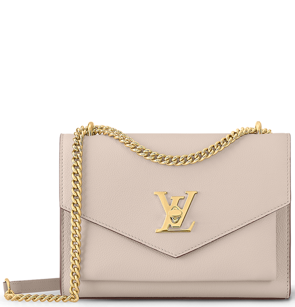  Túi Nữ Louis Vuitton Mylockme Chain Lockme 'Greige' 