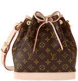  Túi Nữ Louis Vuitton Noe BB Monogram Canvas 'Brown' 