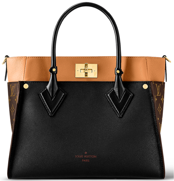  Túi Nữ Louis Vuitton On My Side Tote 'Black Orange' 