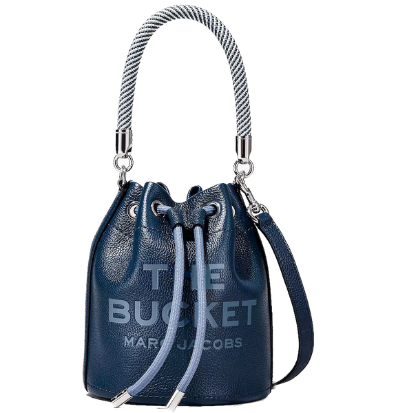  Túi Nữ Marc Jacobs Leather Bucket Bag 'Blue Sea' 
