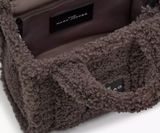  Túi Nữ Marc Jacobs Teddy Small Tote Bag 'Grey' 