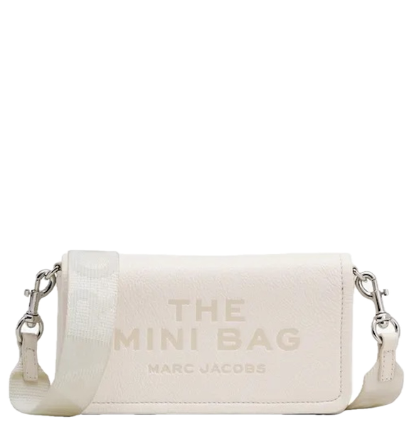  Túi Nữ Marc Jacobs The Leather Mini 'White' 