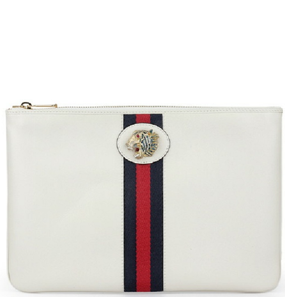  Túi Nữ Gucci Clutch Zippy Raja 'White' 