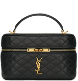  Túi Nữ Saint Laurent Gaby Vanity Bag 'Black' 
