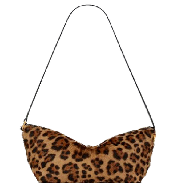  Túi Nữ Saint Laurent Tuc Crossbody 'Leopard' 