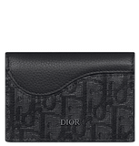  Ví Dior Saddle Business Card Holder 'Black' 