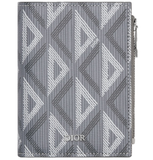  Ví Dior Vertical Compact Card Holder 'Grey' 