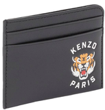  Ví Kenzo Varsity Leather Card Holder 'Black' 