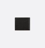  Ví Nam Dior CD Icon Bifold Wallet 'Black' 