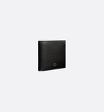  Ví Nam Dior CD Icon Bifold Wallet 'Black' 