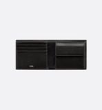  Ví Nam Dior CD Icon Bifold Wallet 'Black' 
