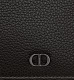  Ví Nam Dior CD Icon Bifold Wallet 'Black' 