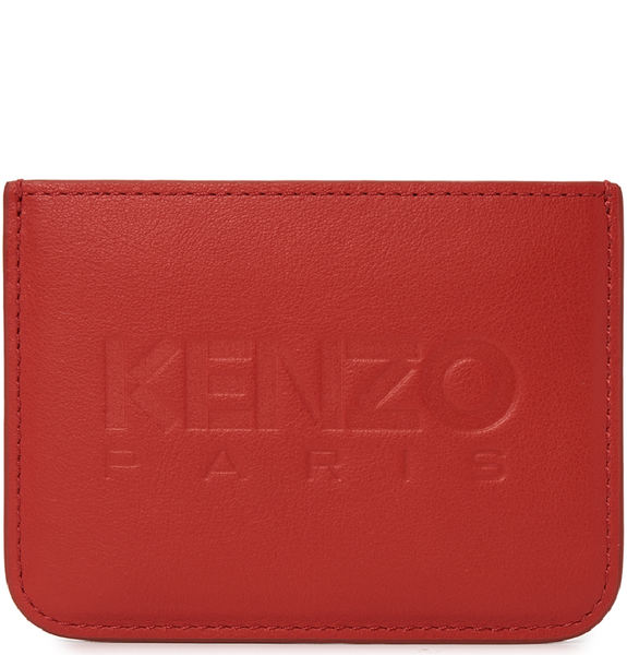  Ví Nam Kenzo Logo Common Card Holder 'Red' 