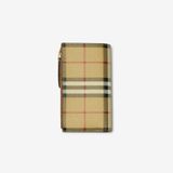  Ví Nữ Burberry Medium Check Bifold Wallet 'Beige' 