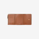  Ví Nữ Burberry Small Check Folding Wallet 'Beige' 