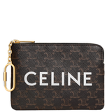  Ví Nữ Celine Coin Purse Cuir Triomphe 'Black' 