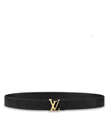  Thắt Lưng Nữ Louis Vuitton Iconic Reversible Belts 'Black' 