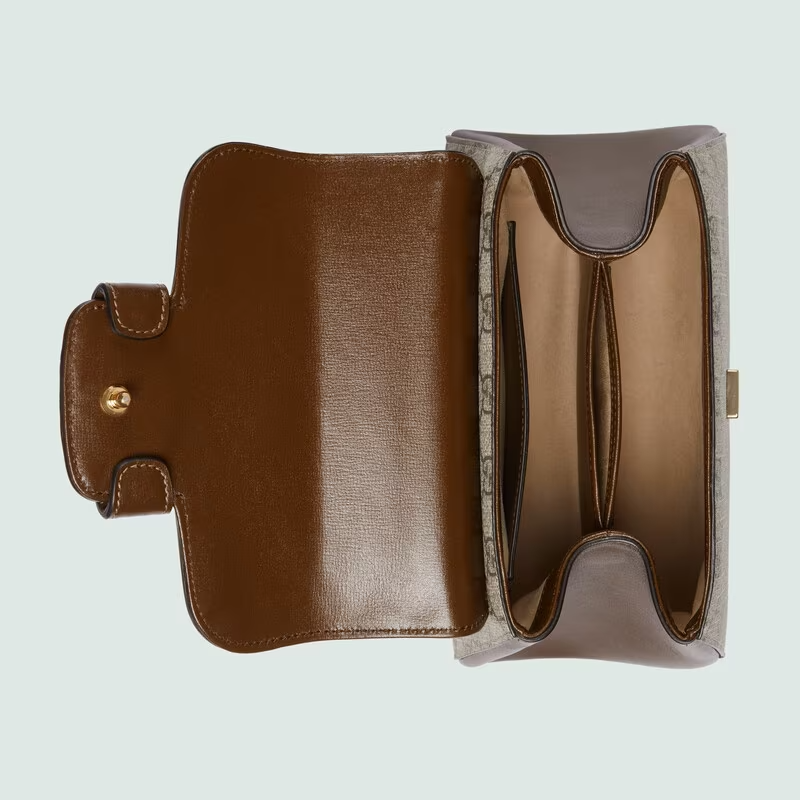  Túi Nữ Gucci Horsebit 1955 Mini Bag 'Light-Brown' 
