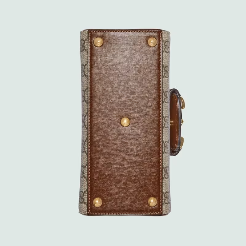  Túi Nữ Gucci Horsebit 1955 Mini Bag 'Light-Brown' 