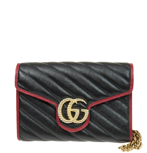  Túi Nữ Gucci Marmont 'Red Black' 