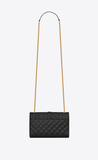  Túi Nữ Yves Saint Laurent Envelope Small Bag 'Black' 