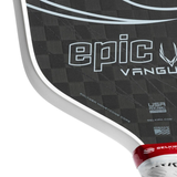  Vợt Pickleball Selkirk Vanguard Pro Epic Raw Carbon 16mm 'Black White' 