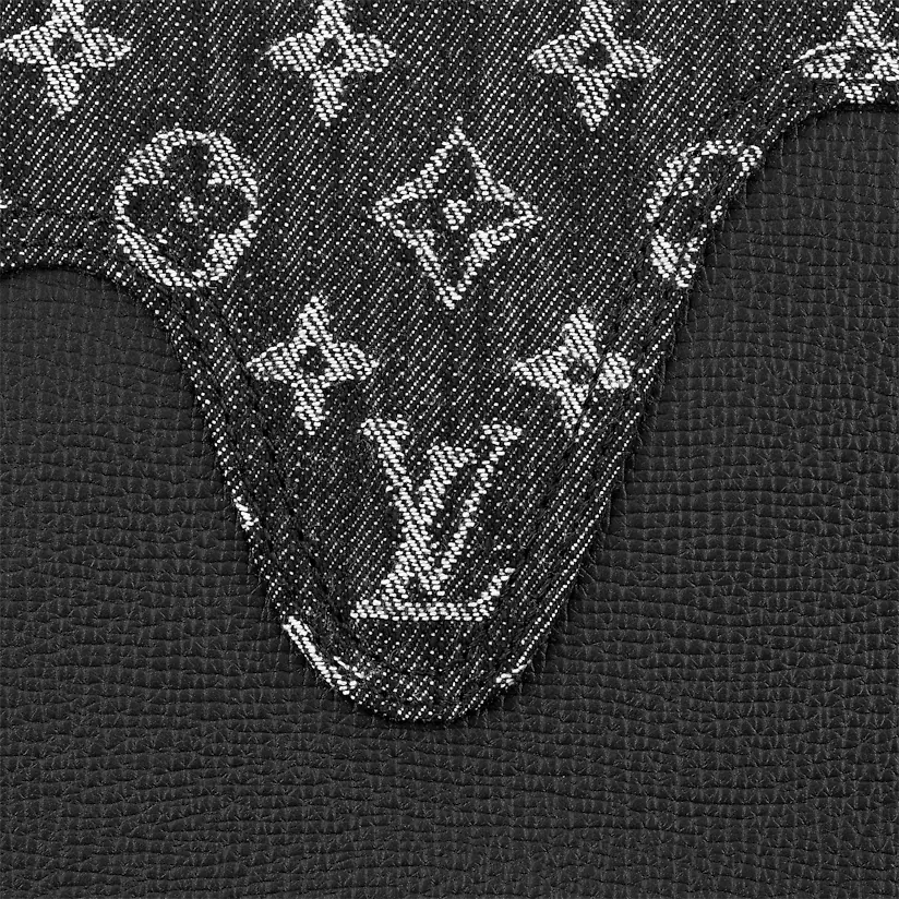  Túi Nam Louis Vuitton Besace Tokyo 'Black Monogram Denim' 