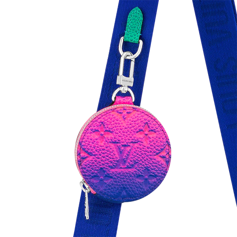  Túi Nam Louis Vuitton In The Loop 'Pink Blue Green Taurillon Illusion Leather' 