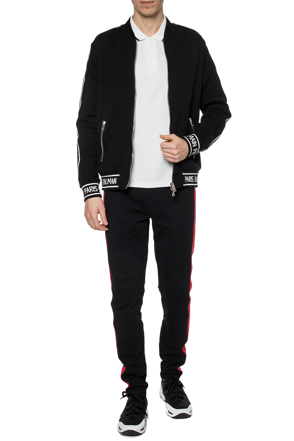  Áo Nam Kenzo Tiger Head Motif Polo 'White' 