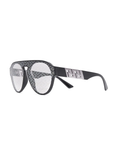  Kính Nam Versace Greca Motif Sunglasses 'Black' 