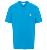  Áo Maison Kitsune Fox Head 'Blue' 