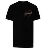  Áo Nam Dsquared2 Logo Printed 'Black' 