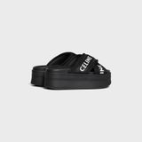  Dép Nữ Celine Block Slide 'Black' 