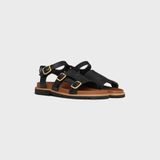  Dép Nữ Celine Mino Sandal 'Black' 