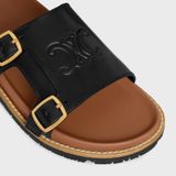  Dép Nữ Celine Mino Sandal 'Black' 