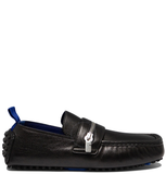 Giày Nam Burberry Loafer Zip Detail 'Black' 