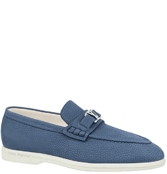  Giày Nam Louis Vuitton Estate Loafers 'Blue' 