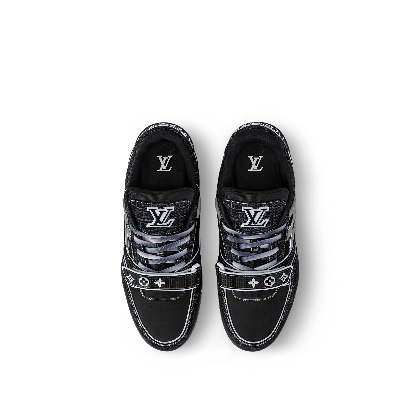  Giày Nam Louis Vuitton LV Trainers 'Black' 