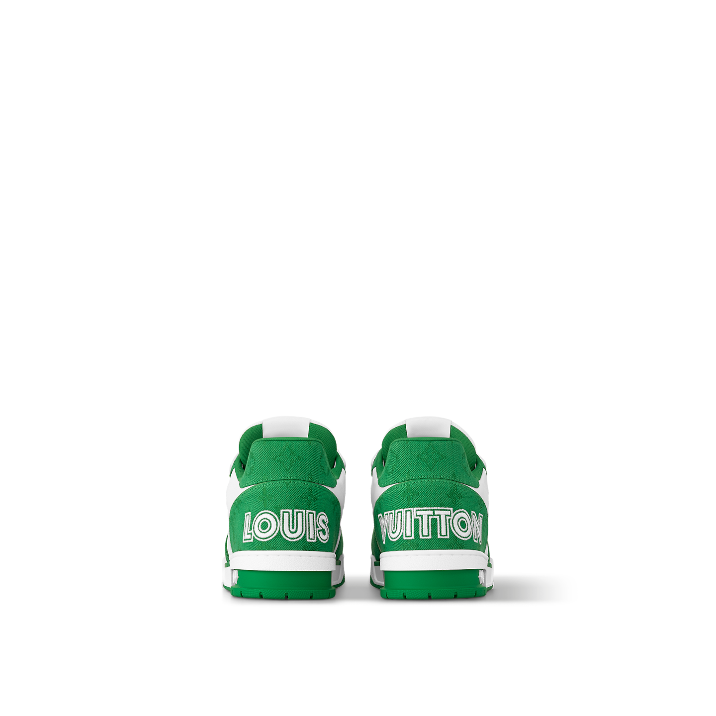  Giày Nam Louis Vuitton LV Trainers 'Green' 