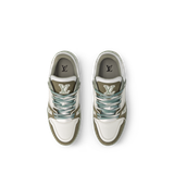  Giày Nam Louis Vuitton LV Trainers 'Green' 