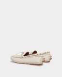  Giày Nữ Bally Kerbs Drivers 'Dusty White' 