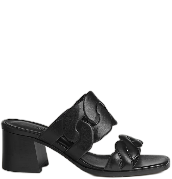 Giày Nữ Hermes Gaby 60 Sandal 'Noir' 