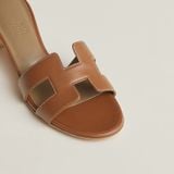  Giày Nữ Hermes Oasis Sandal 'Gold' 