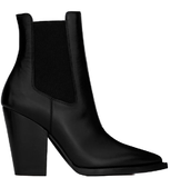  Giày Nữ Saint Laurent Ankle 'Black' 