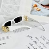  Kính Nữ Balenciaga Sunglasses 'White' 
