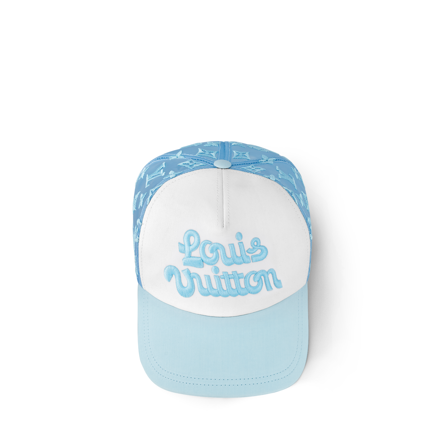 Mũ Louis Vuitton Mesh Signature Cap 'Blue' M7461L – LUXITY Mũ Louis Vuitton Mesh Signature Cap 'Blue' M7461L – LUXITY