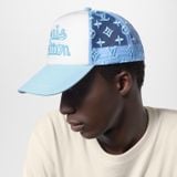  Mũ Louis Vuitton Mesh Signature Cap 'Blue' 