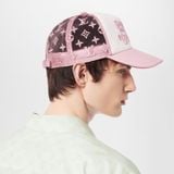 Mũ Louis Vuitton Mesh Signature Cap 'Pink' 